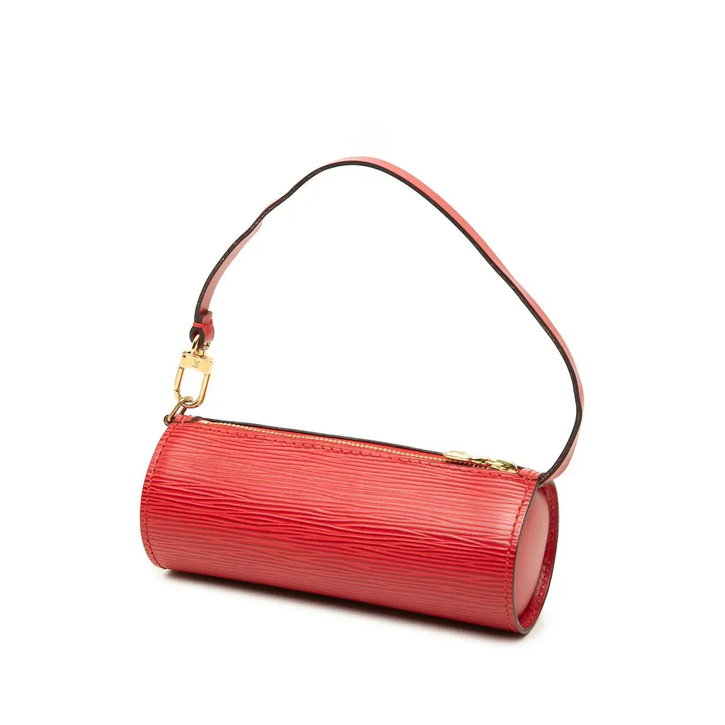 Louis Vuitton Epi Pochette Papillon Red Leather Good - Back View