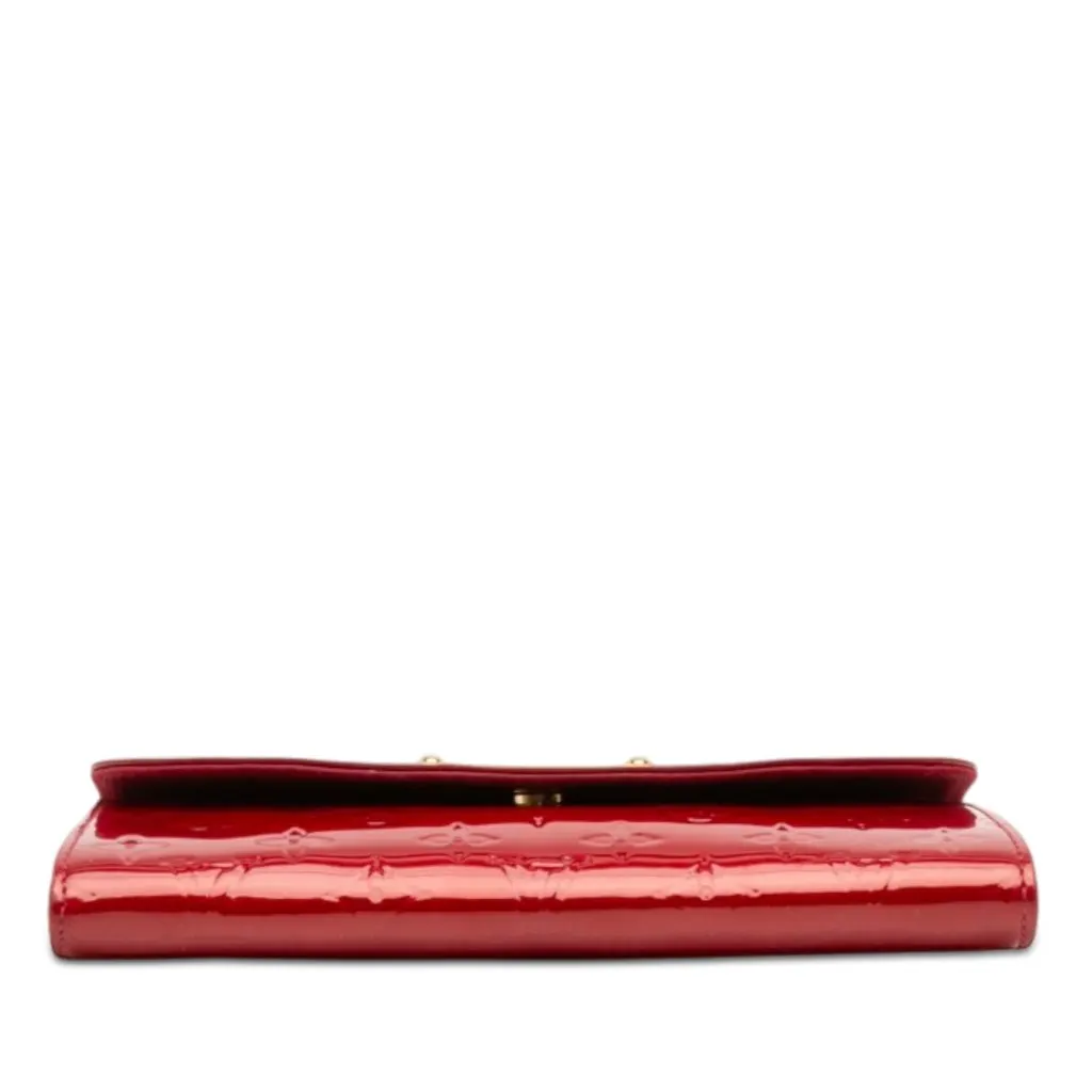 Louis Vuitton Monogram Vernis Sunset Boulevard Red Leather Very good - Inside View