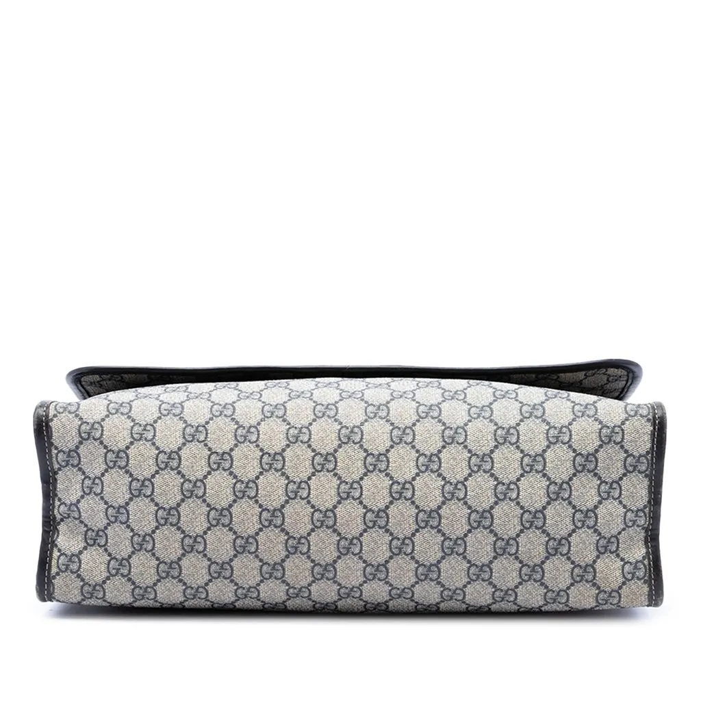Gucci GG Supreme Web Messenger Bag Beige Canvas Very good - Inside View