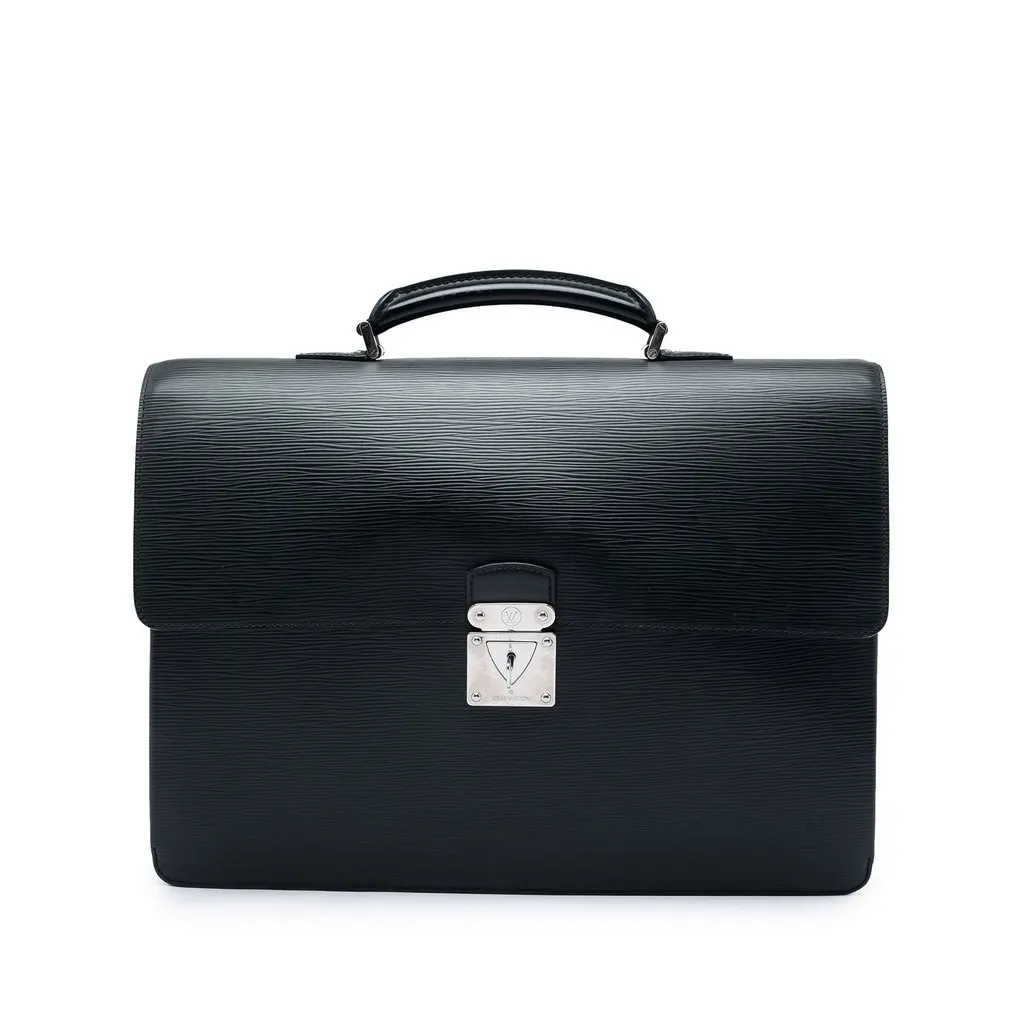 Louis Vuitton Epi Robusto 2 Black Leather Very good - Front View