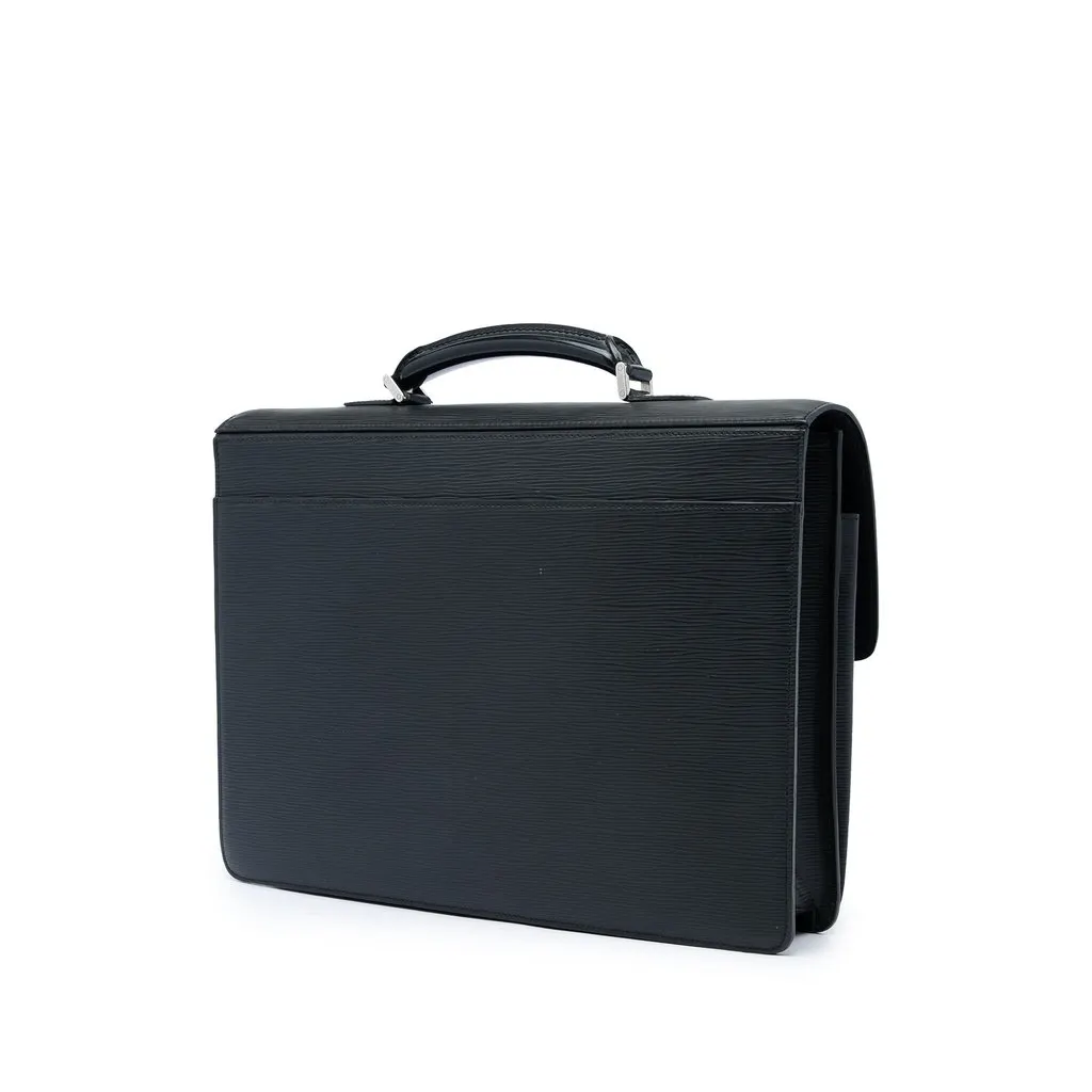 Louis Vuitton Epi Robusto 2 Black Leather Very good - Back View