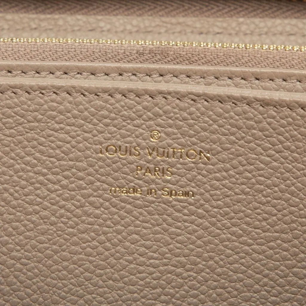 Louis Vuitton Bicolor Monogram Empreinte Giant Zippy Wallet Brown Leather Very good - Box View