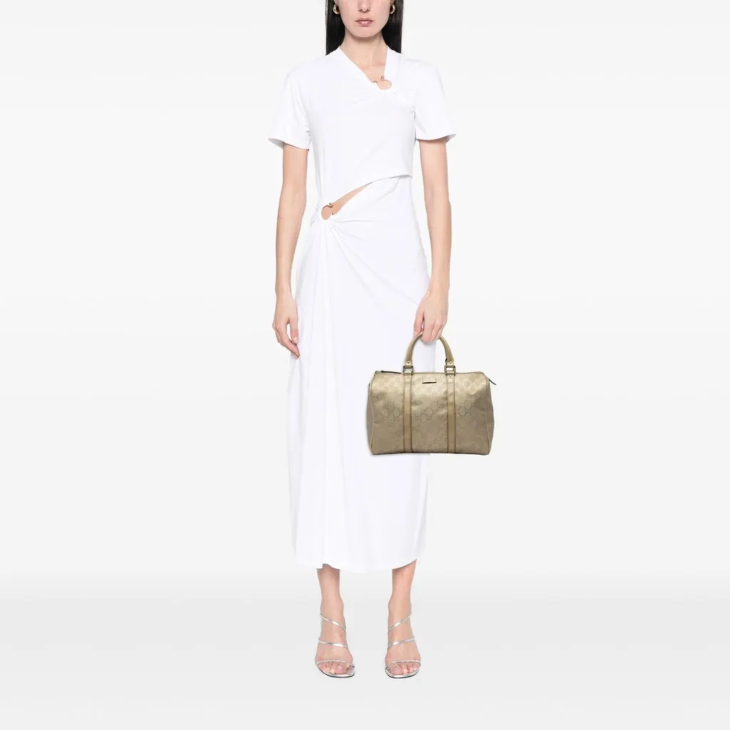 Gucci Medium GG Imprime Joy Boston Bag Gold Very good - Box View