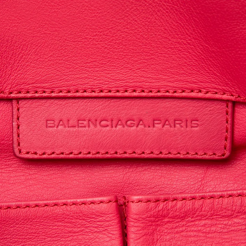 Balenciaga Leather Papier A5 Tote Pink Leather Very good - Box View