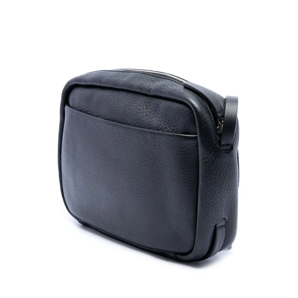 Balenciaga Leather Campaign Logo Everyday Camera Bag XS Black Leather Very good - Back View