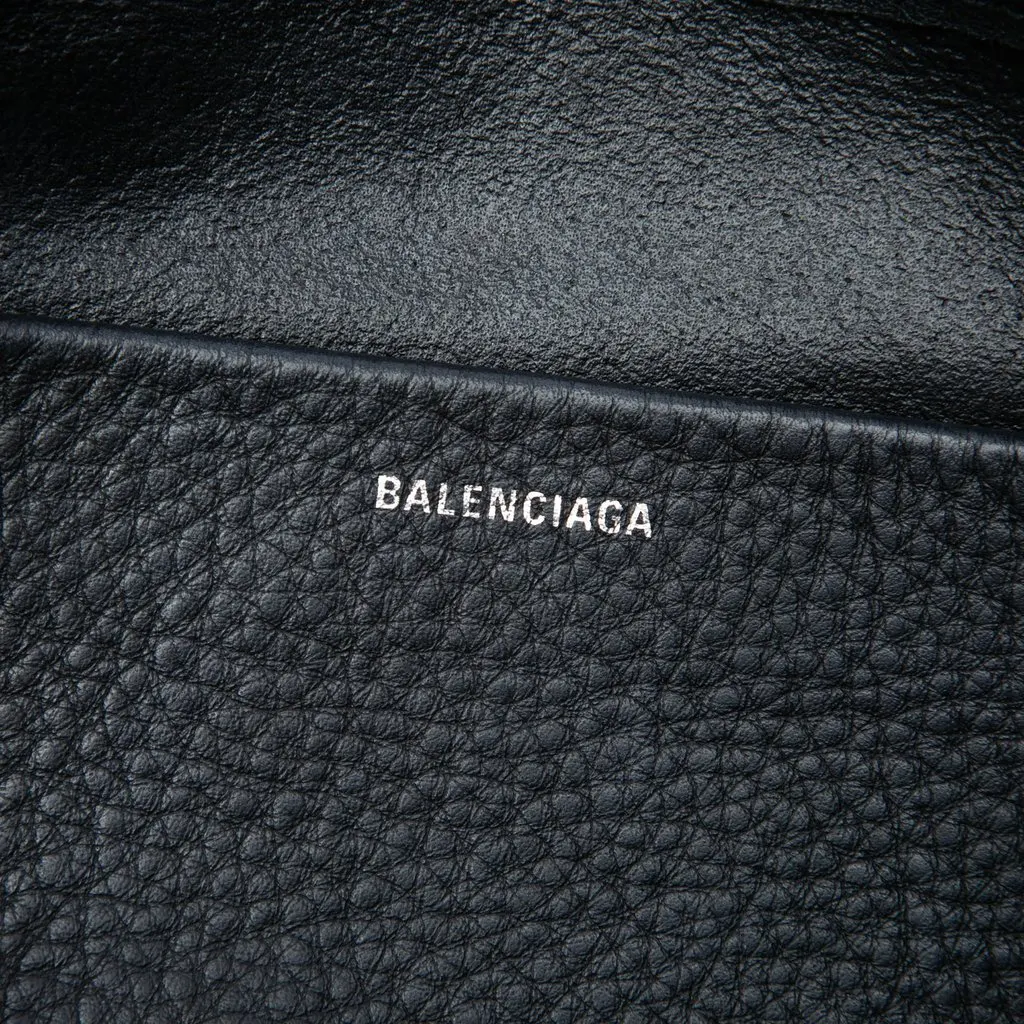 Balenciaga Leather Campaign Logo Everyday Camera Bag XS Black Leather Very good - Box View