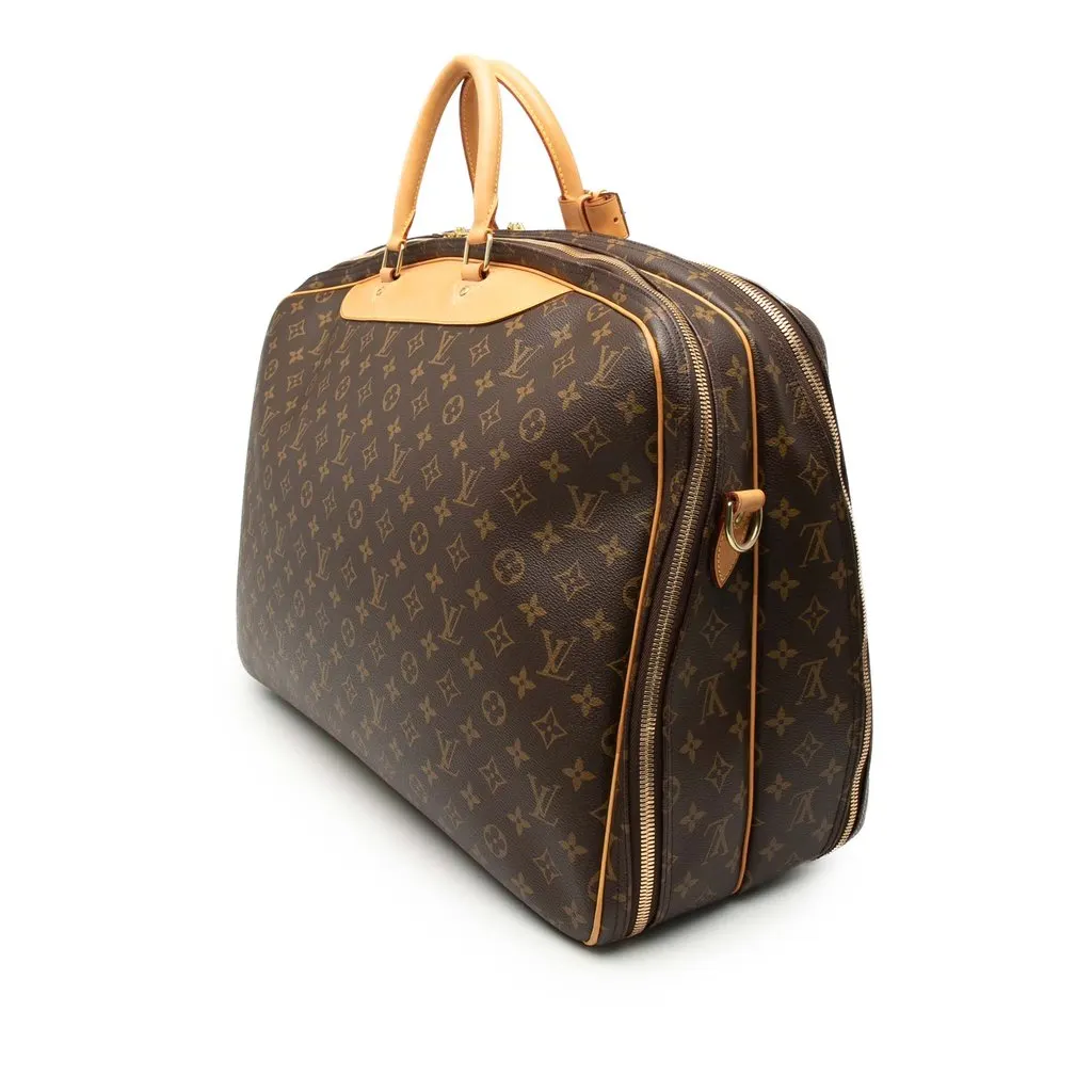 Louis Vuitton Monogram Alize 3 Poches Brown Very good - Back View