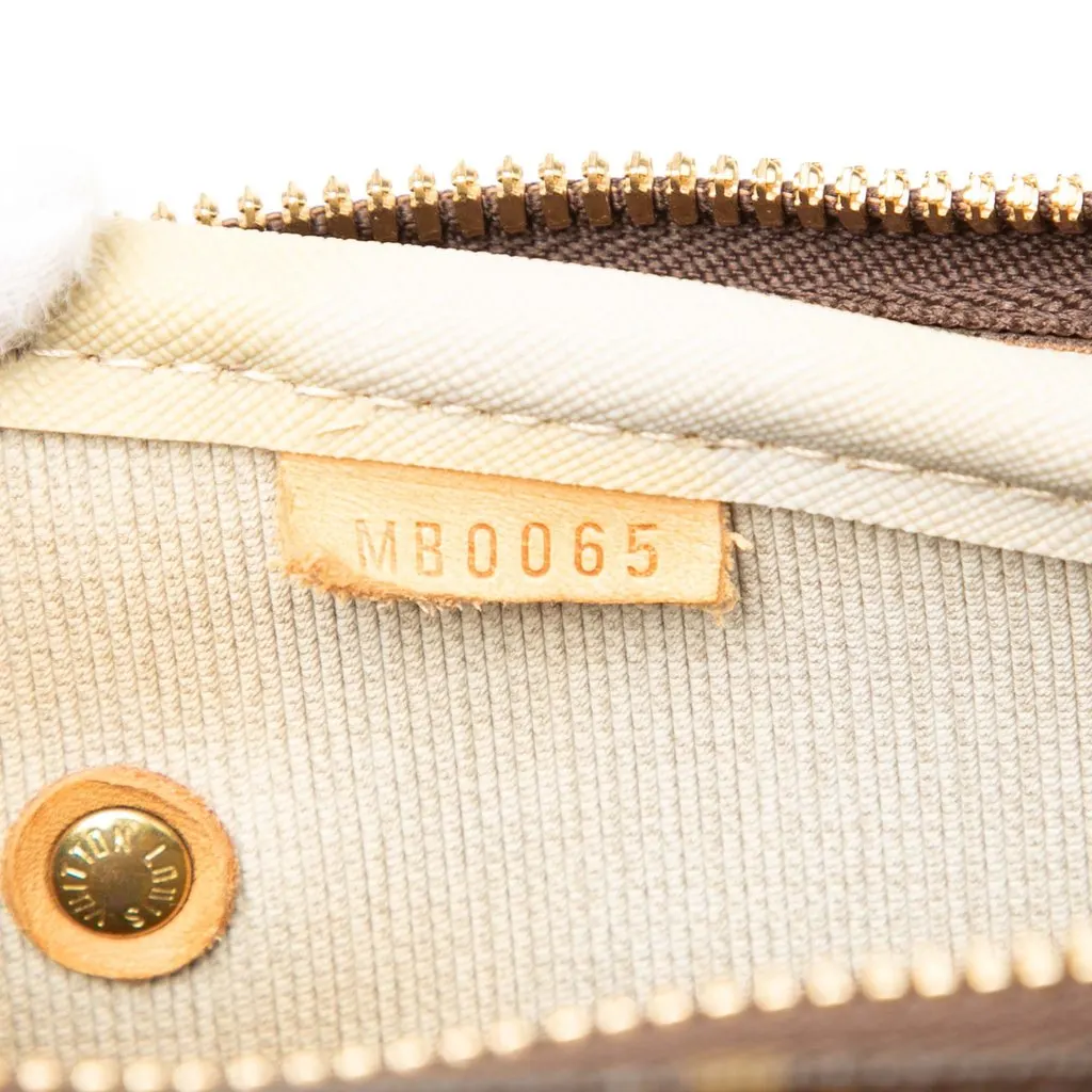 Louis Vuitton Monogram Alize 3 Poches Brown Very good - Box View