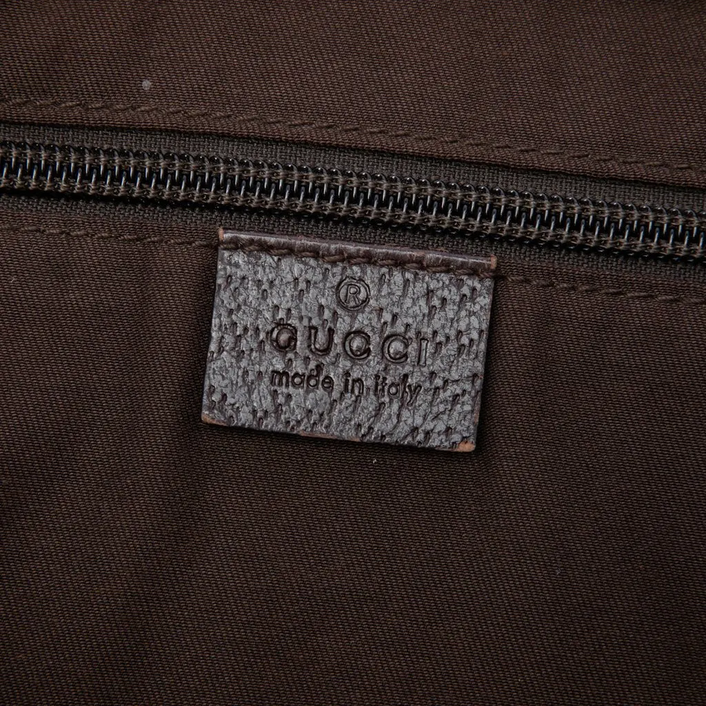 Gucci GG Canvas Web Crossbody Beige Very good - Box View