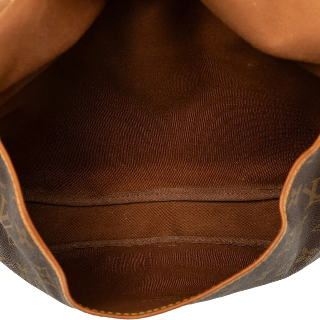 Louis Vuitton Monogram Saumur 30 Brown Canvas Good - Model View