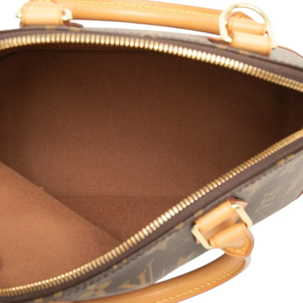 Louis Vuitton Monogram Alma BB Brown Very good - Model View