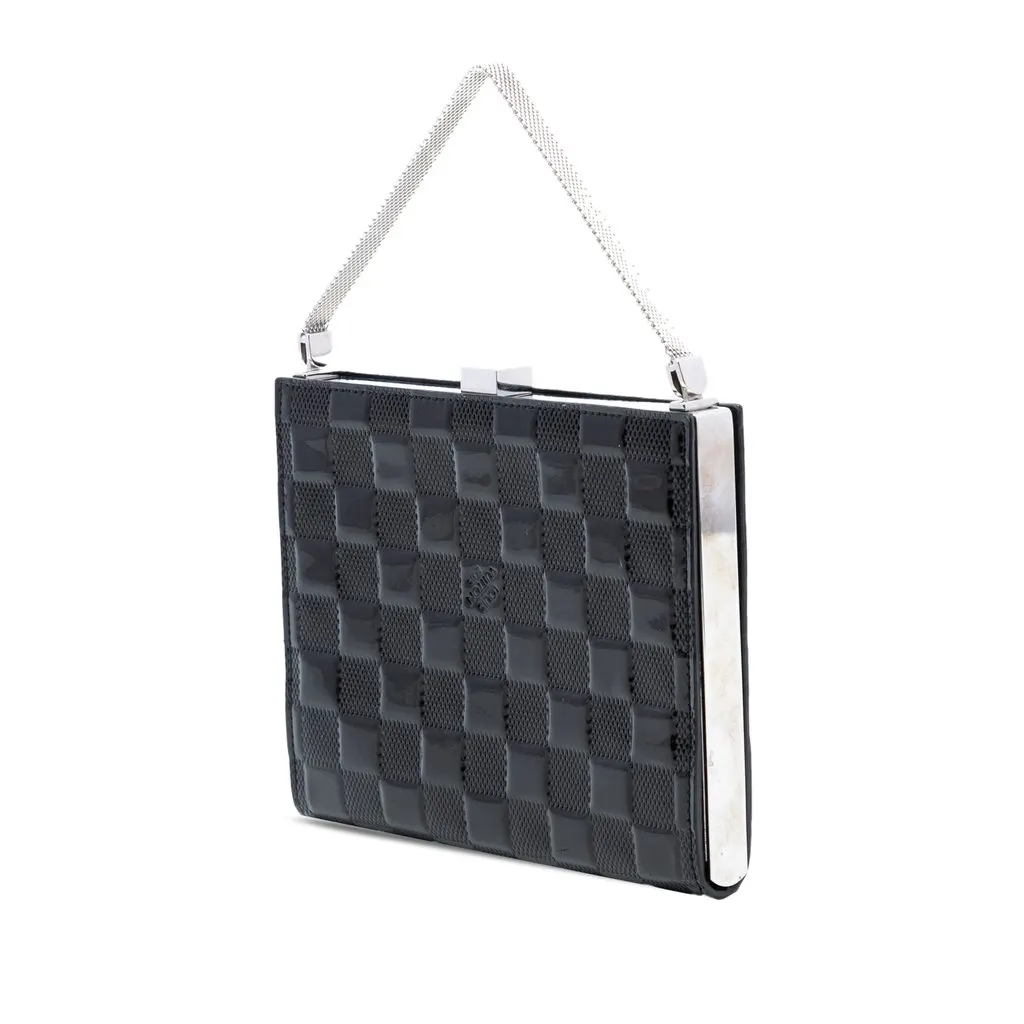 Louis Vuitton Damier Vernis Ange MM Black Leather Very good - Back View