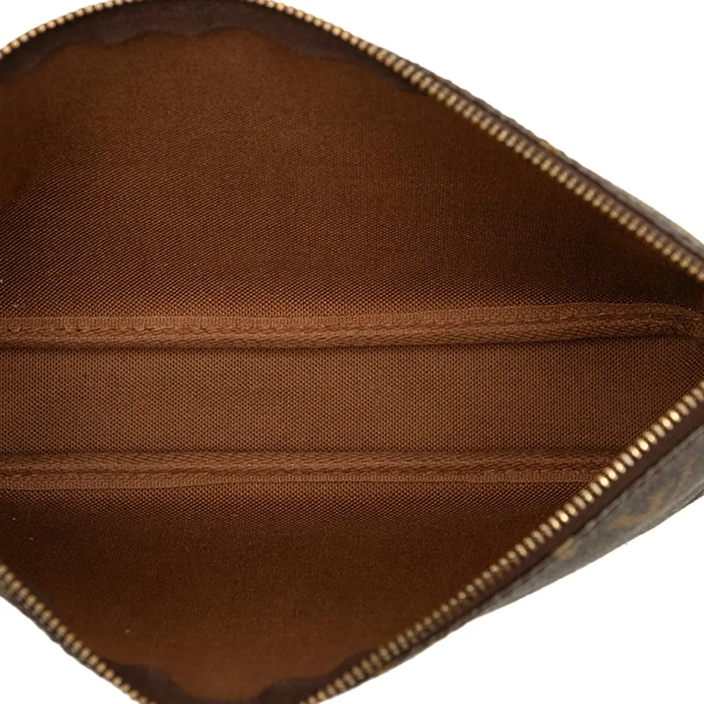 Louis Vuitton Monogram Pochette Accessoires Brown Canvas Very good - Model View