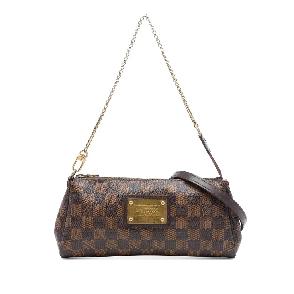 Louis Vuitton Damier Ebene Eva Brown Very good - Front View