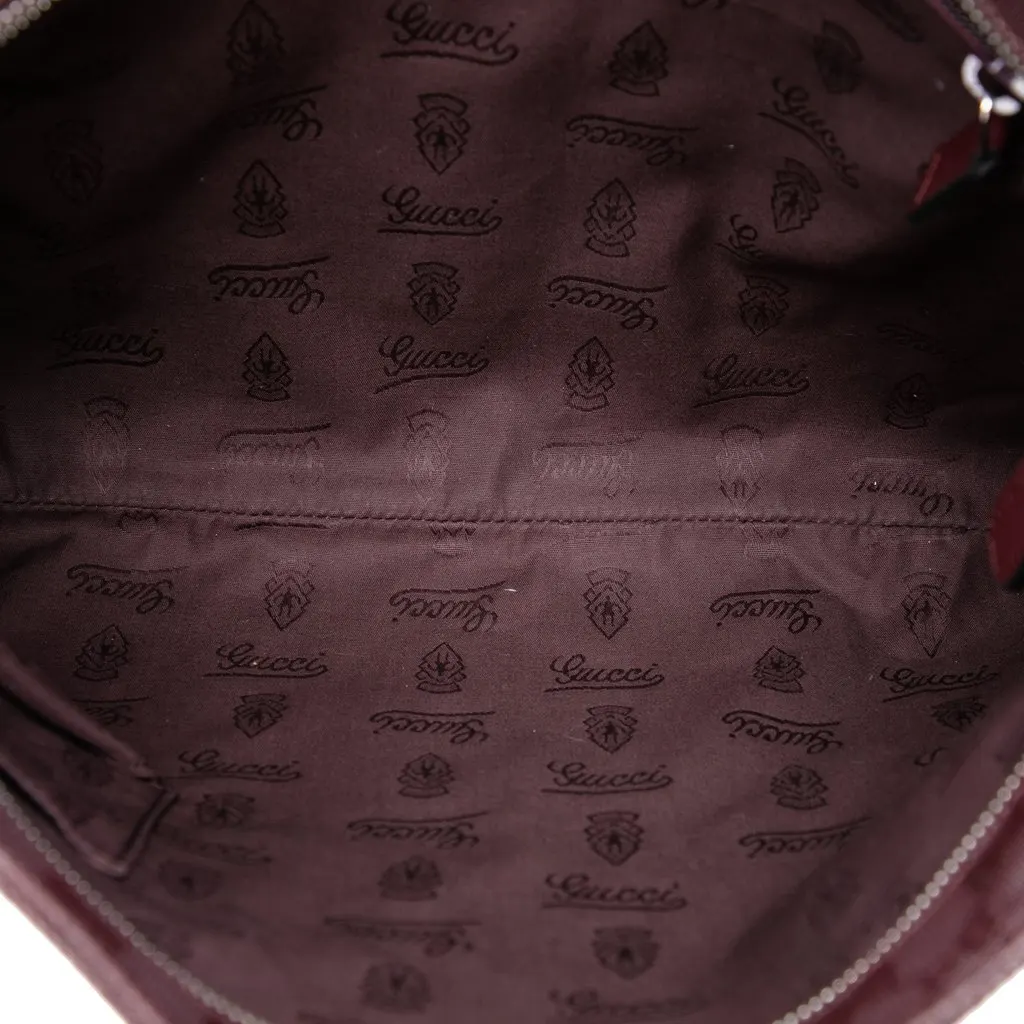 Gucci GG Imprime Crossbody Red Very good - Model View