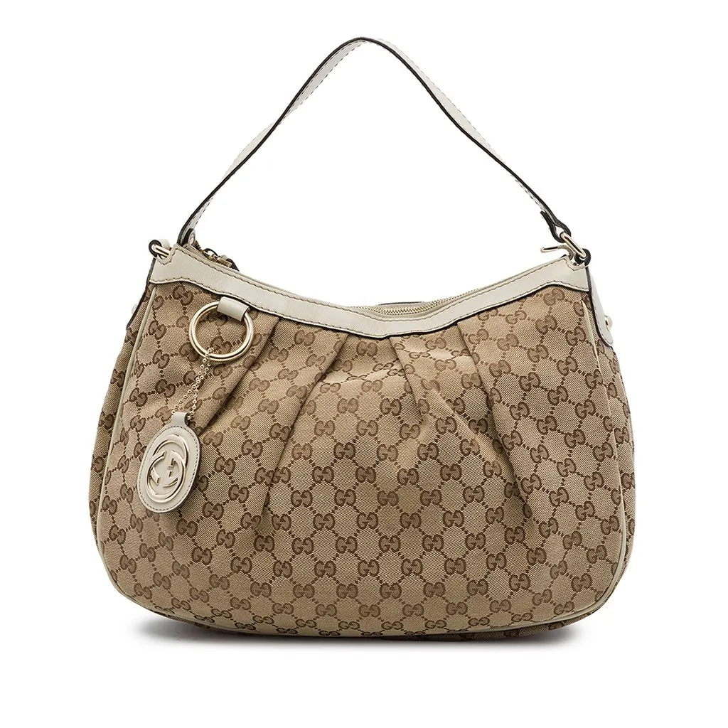 Gucci GG قماش Sukey كتف حقيبة