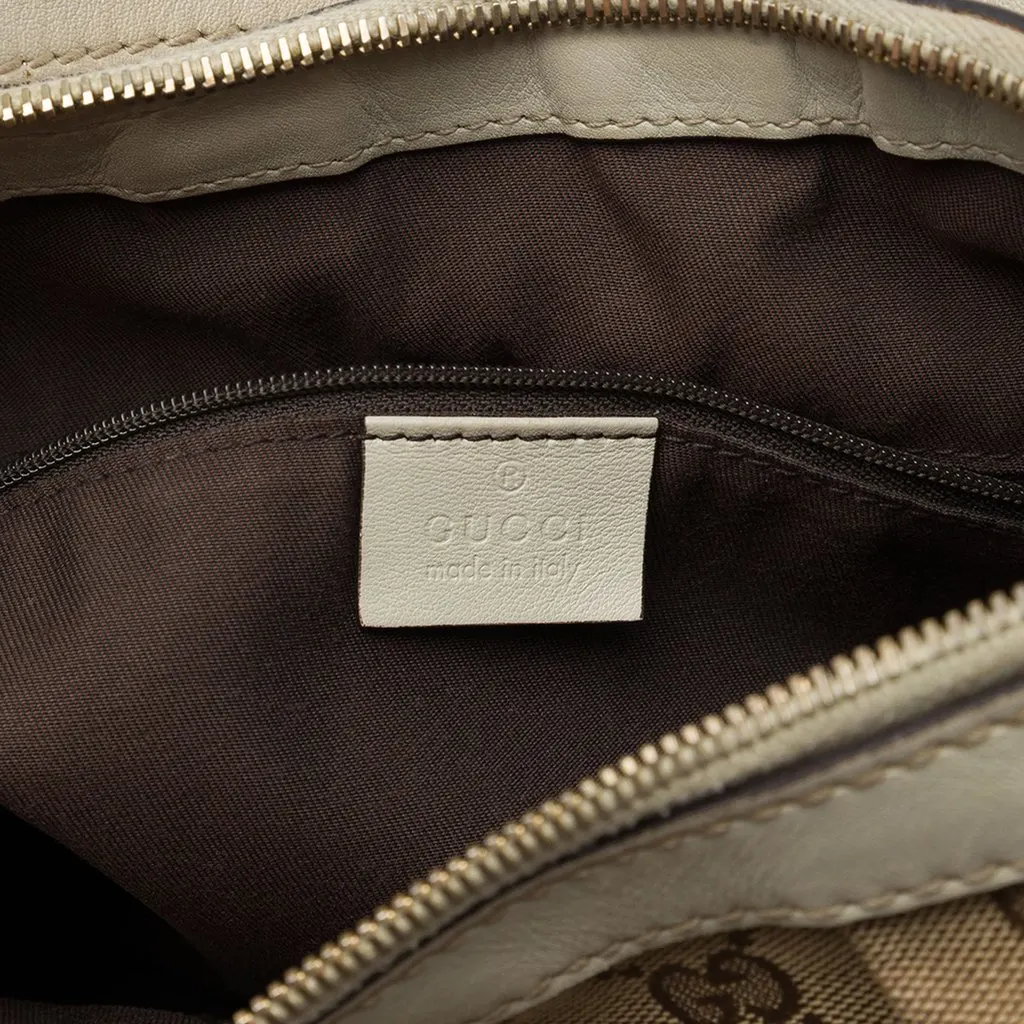 Gucci GG Canvas Sukey Shoulder Bag Beige Canvas Good - Box View