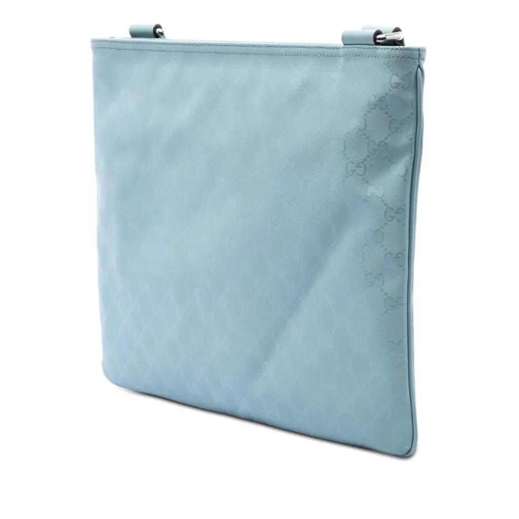 Gucci GG Imprime Crossbody Blue Very good - Back View