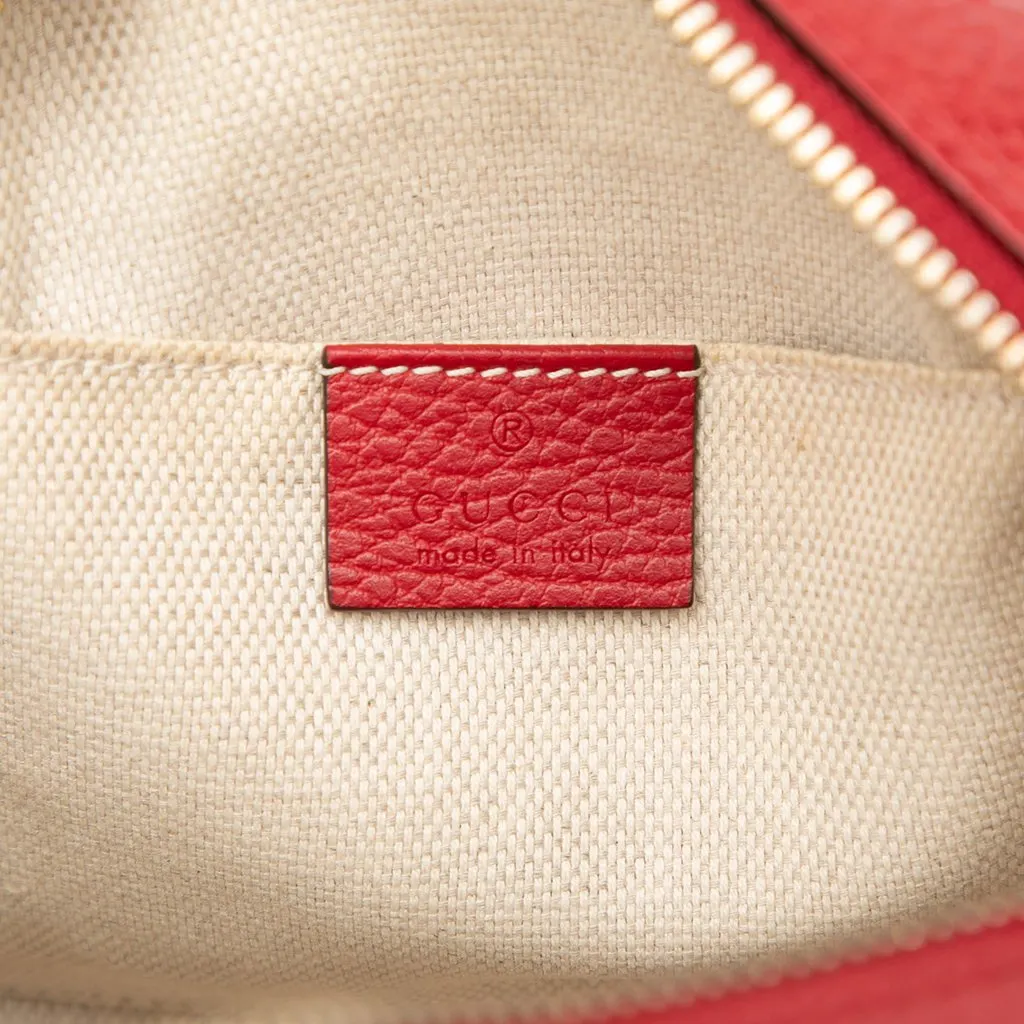 Gucci Small Bicolor Leather Soho Disco Crossbody Pink Leather Very good - Box View