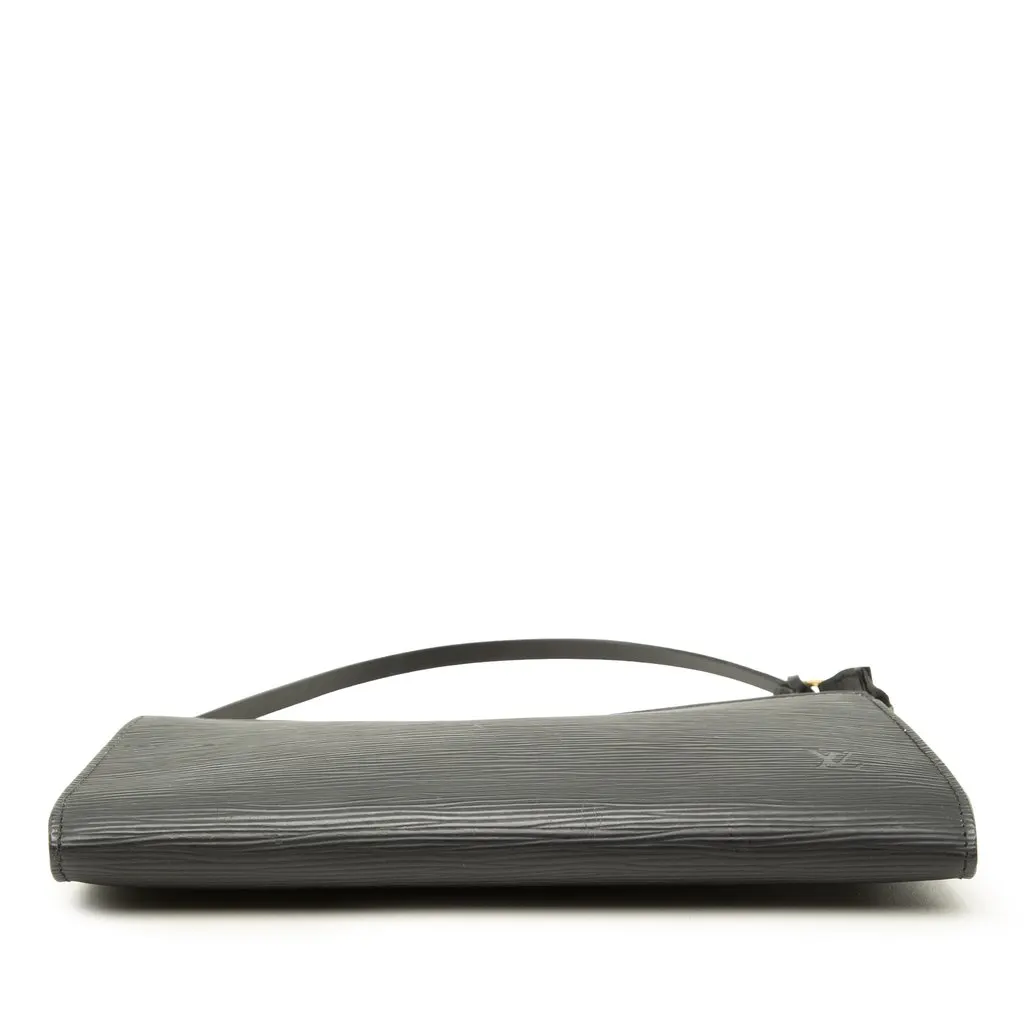 Louis Vuitton Epi Pochette Accessoires Black Leather Good - Inside View