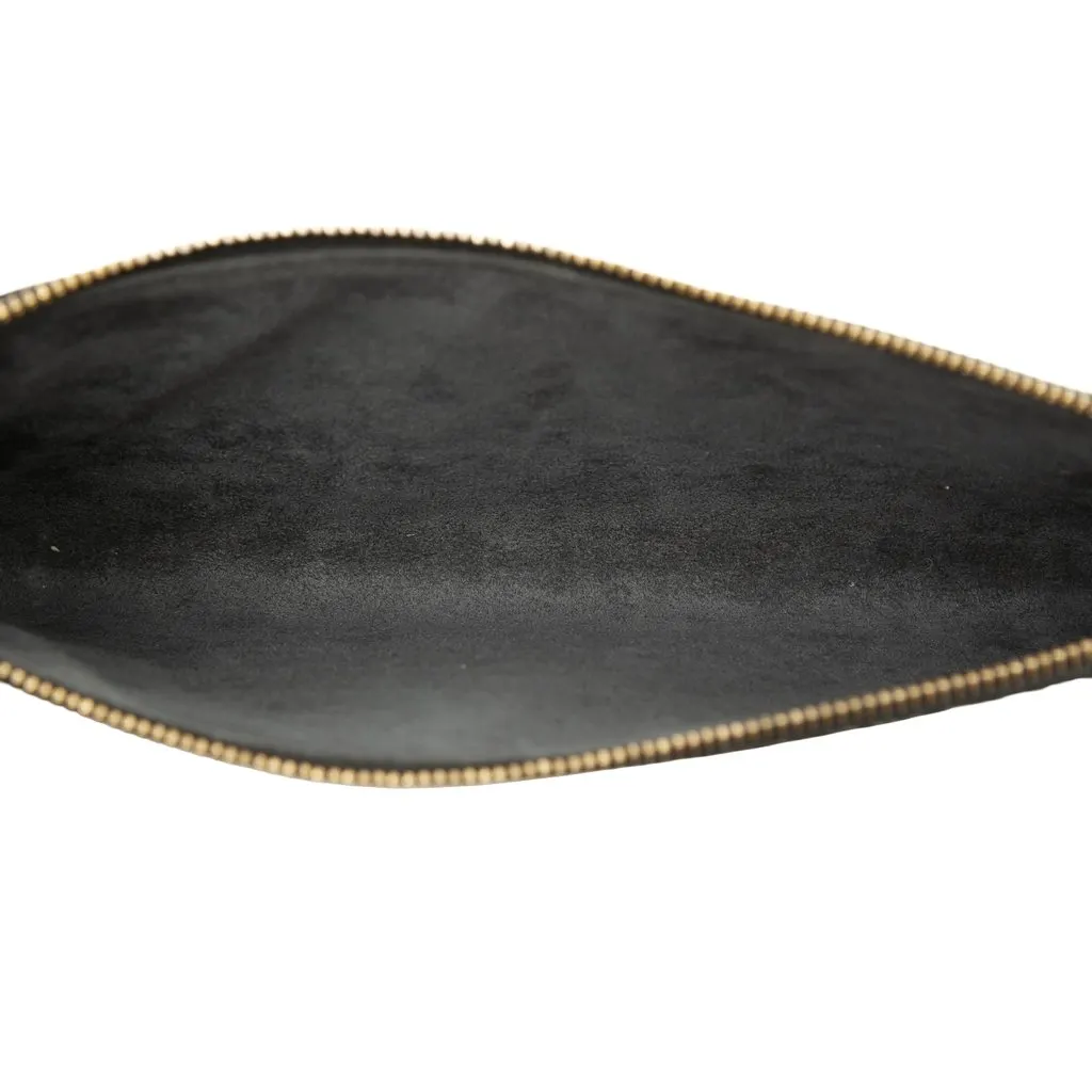 Louis Vuitton Epi Pochette Accessoires Black Leather Good - Model View