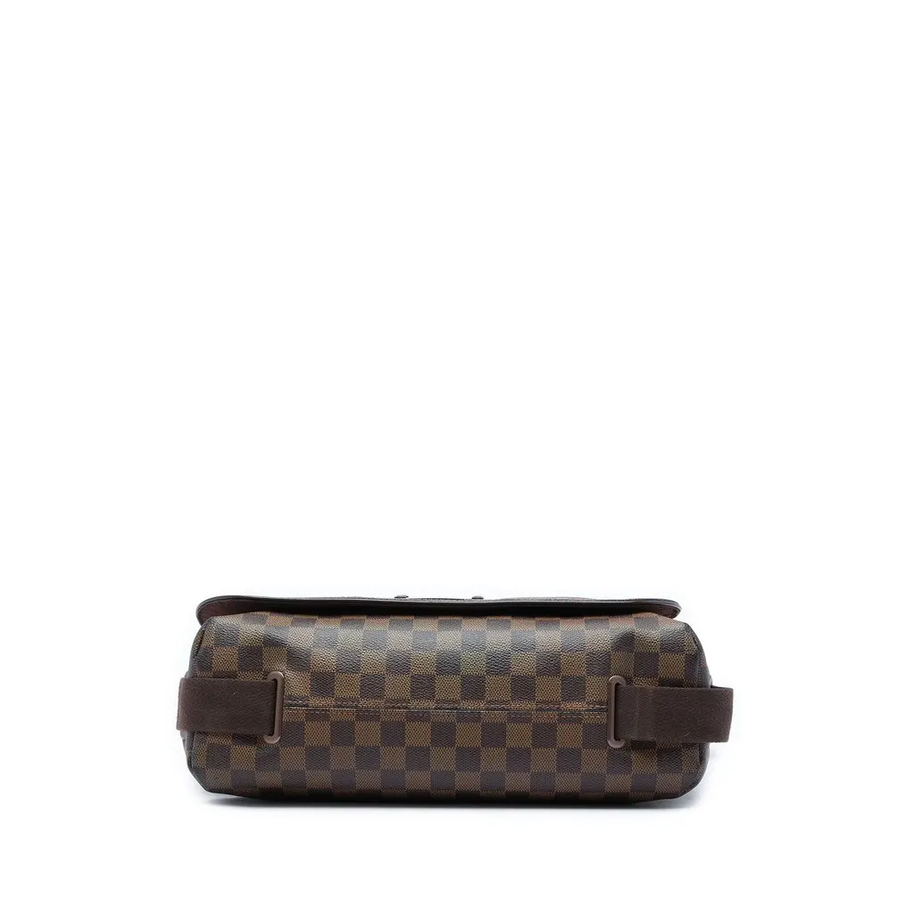 Louis Vuitton Damier Ebene Brooklyn MM Brown Very good - Inside View