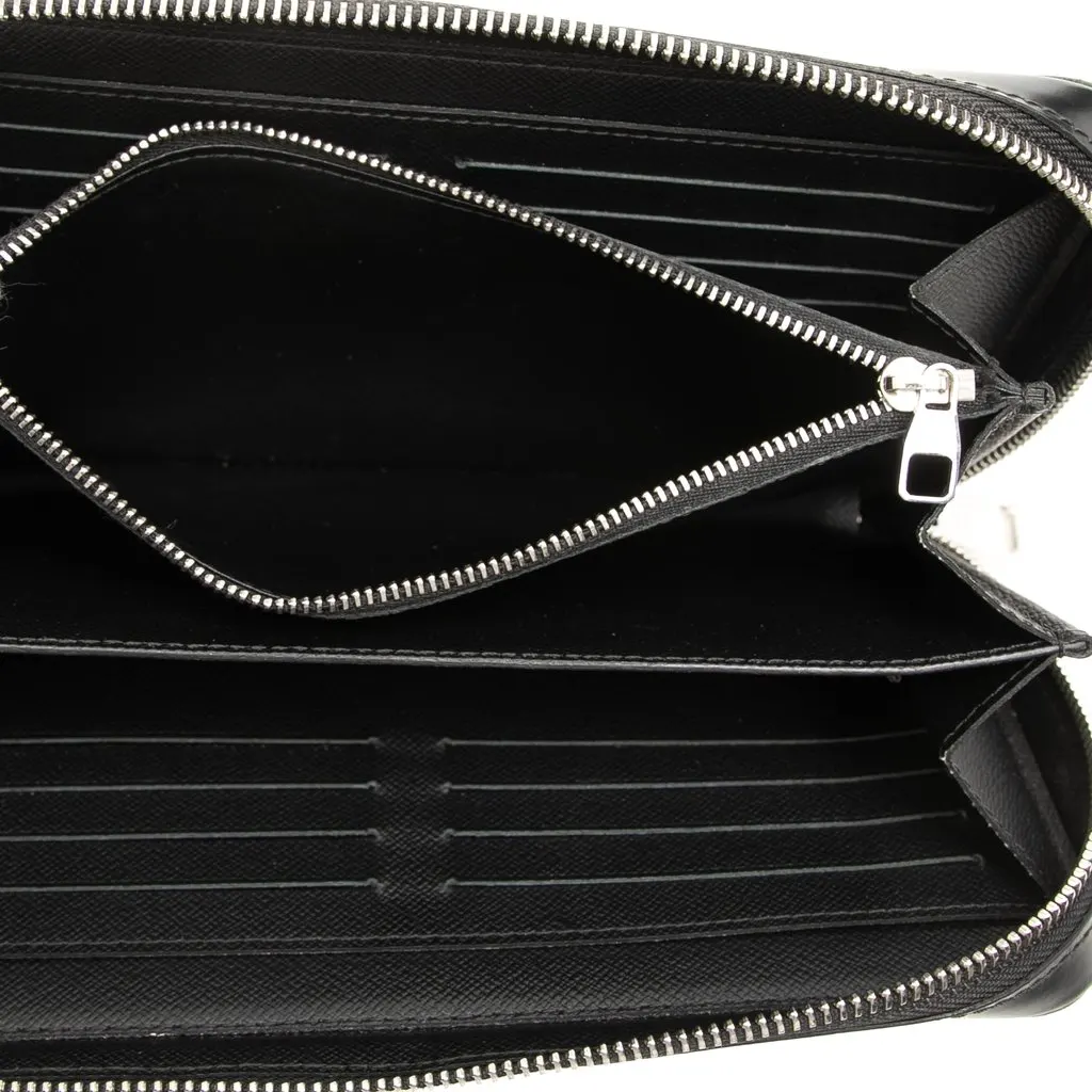 Louis Vuitton Damier Graphite LV League Zippy XL Wallet Black Canvas Very good - Model View