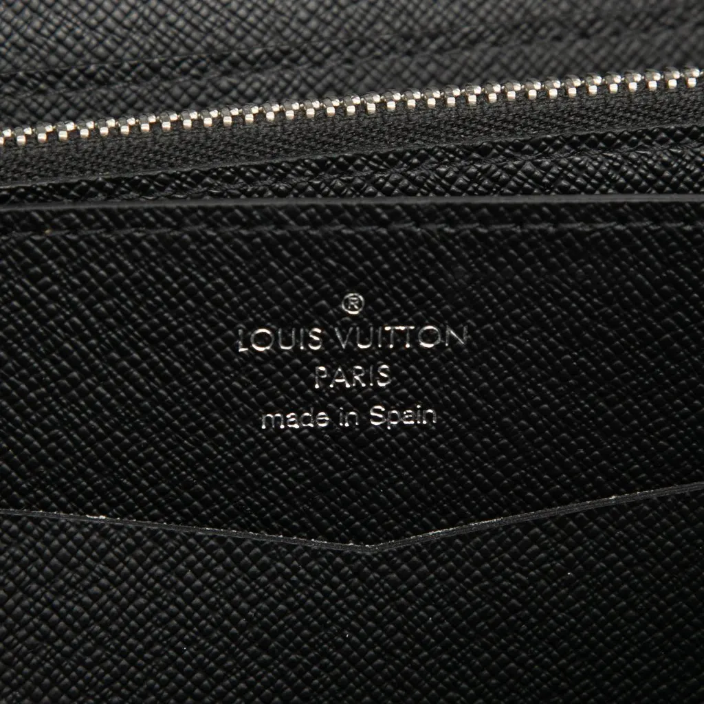 Louis Vuitton Damier Graphite LV League Zippy XL Wallet Black Canvas Very good - Box View