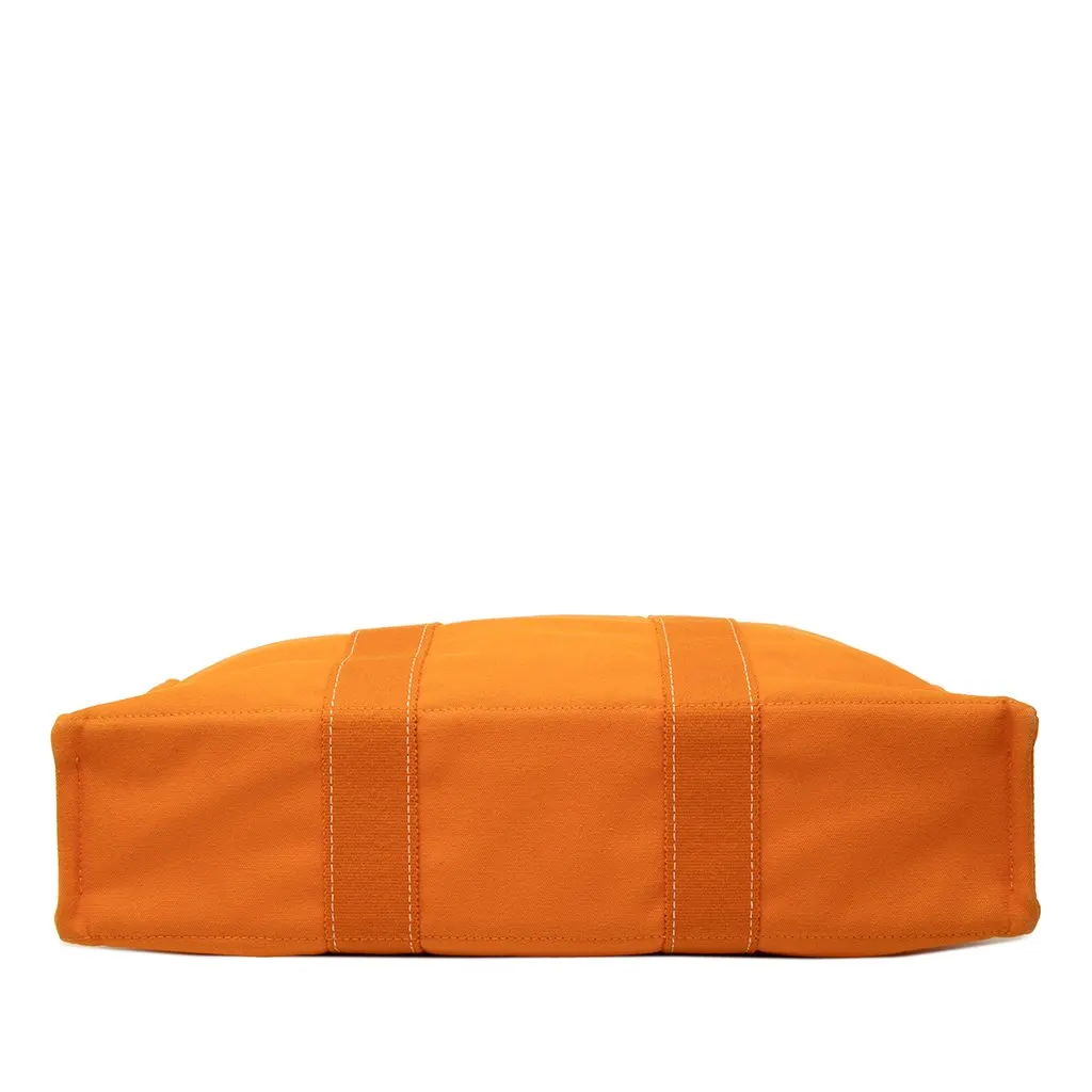 Hermès Canvas Fourre Tout MM Orange Very good - Inside View