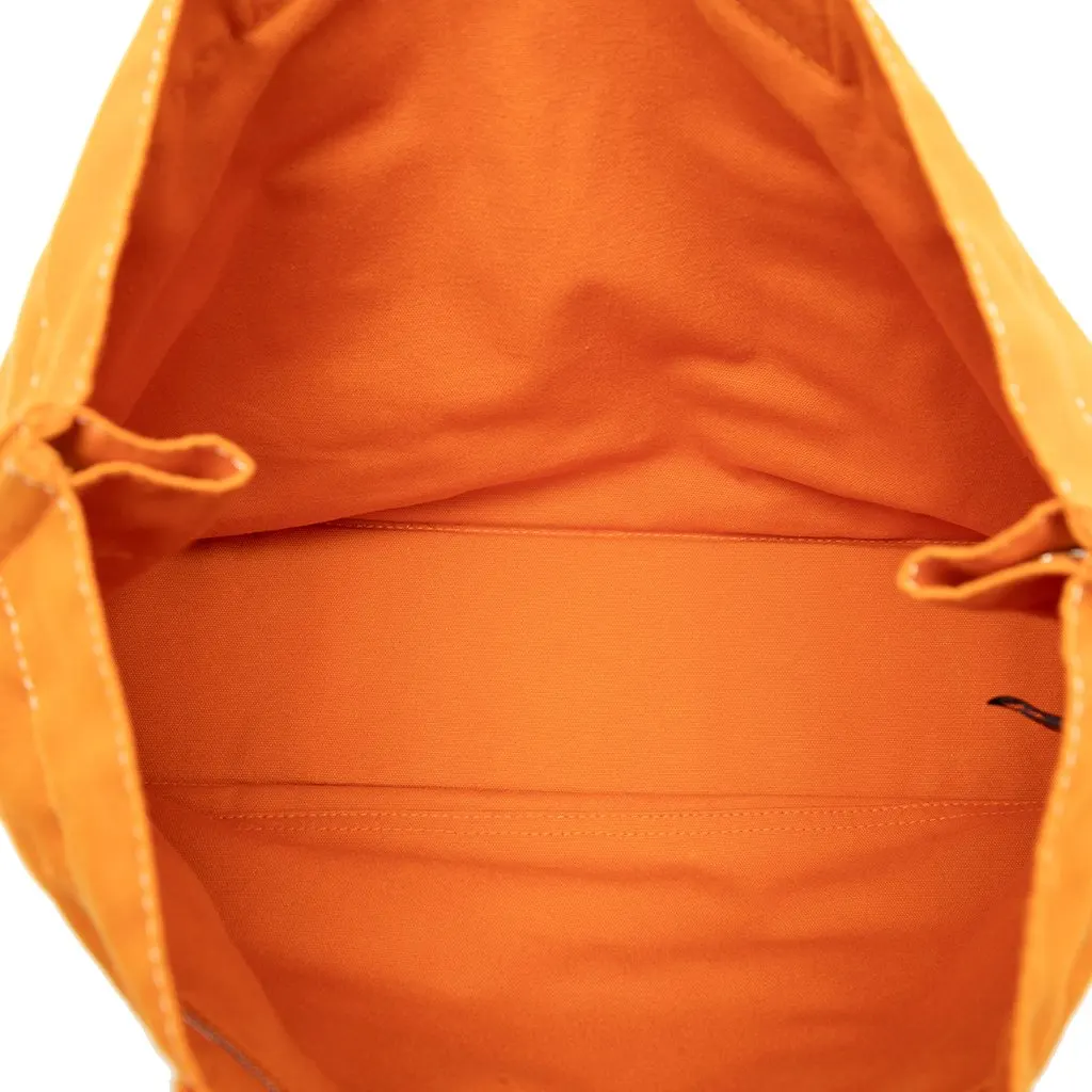 Hermès Canvas Fourre Tout MM Orange Very good - Model View