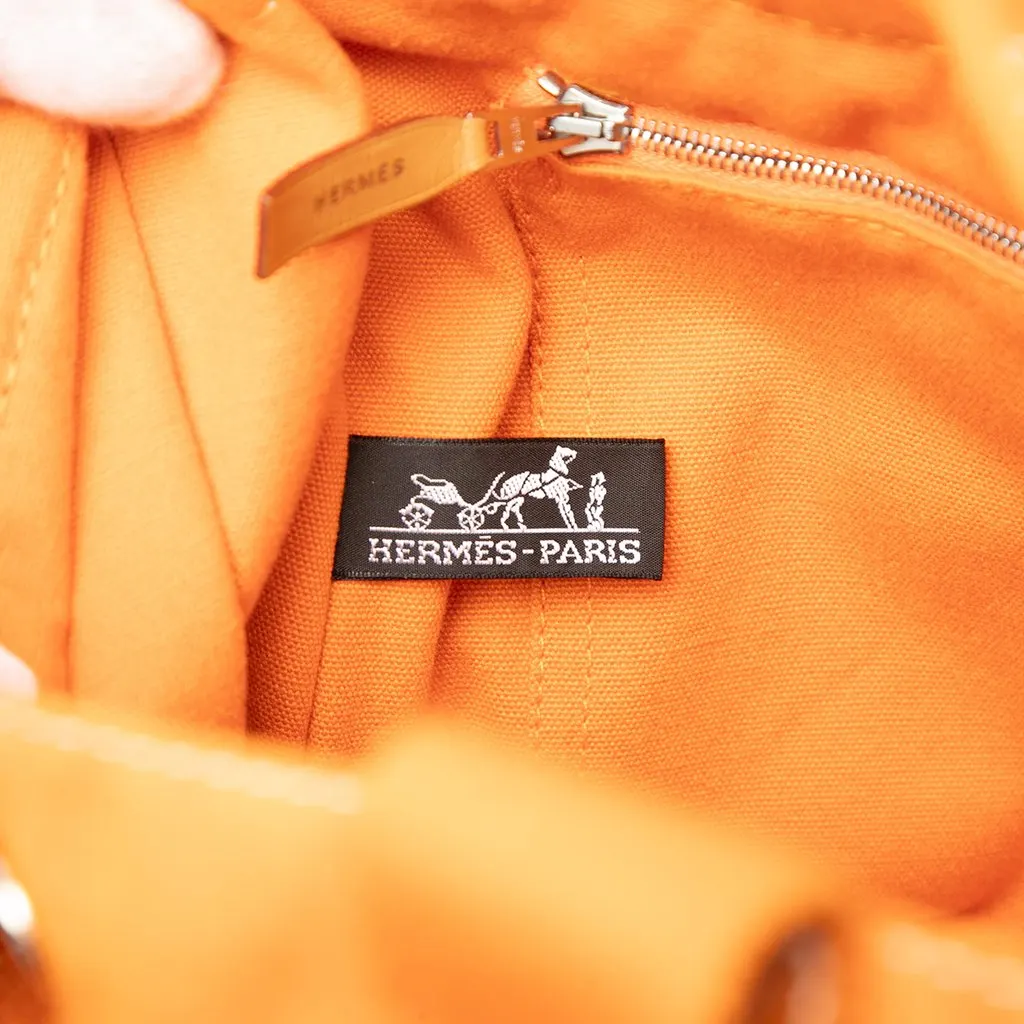 Hermès Canvas Fourre Tout MM Orange Very good - Box View