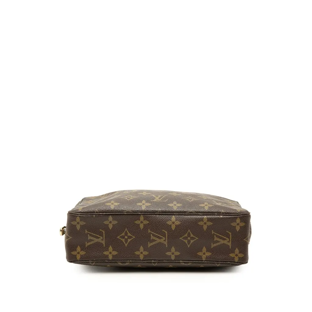 Louis Vuitton Monogram Trousse Toilette 23 Brown Canvas Very good - Inside View