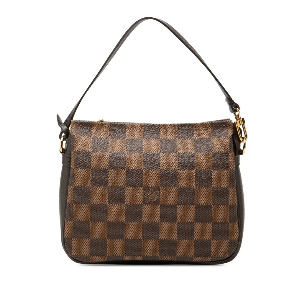 Louis Vuitton Damier Ebene Trousse Pochette Brown Very good - Front View
