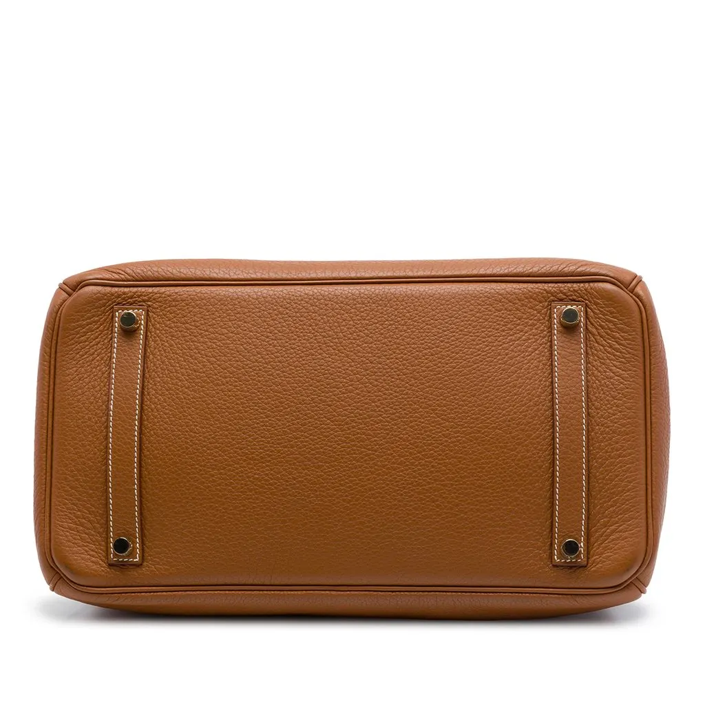 Hermès Togo Birkin Retourne 35 Brown Leather Very good - Inside View