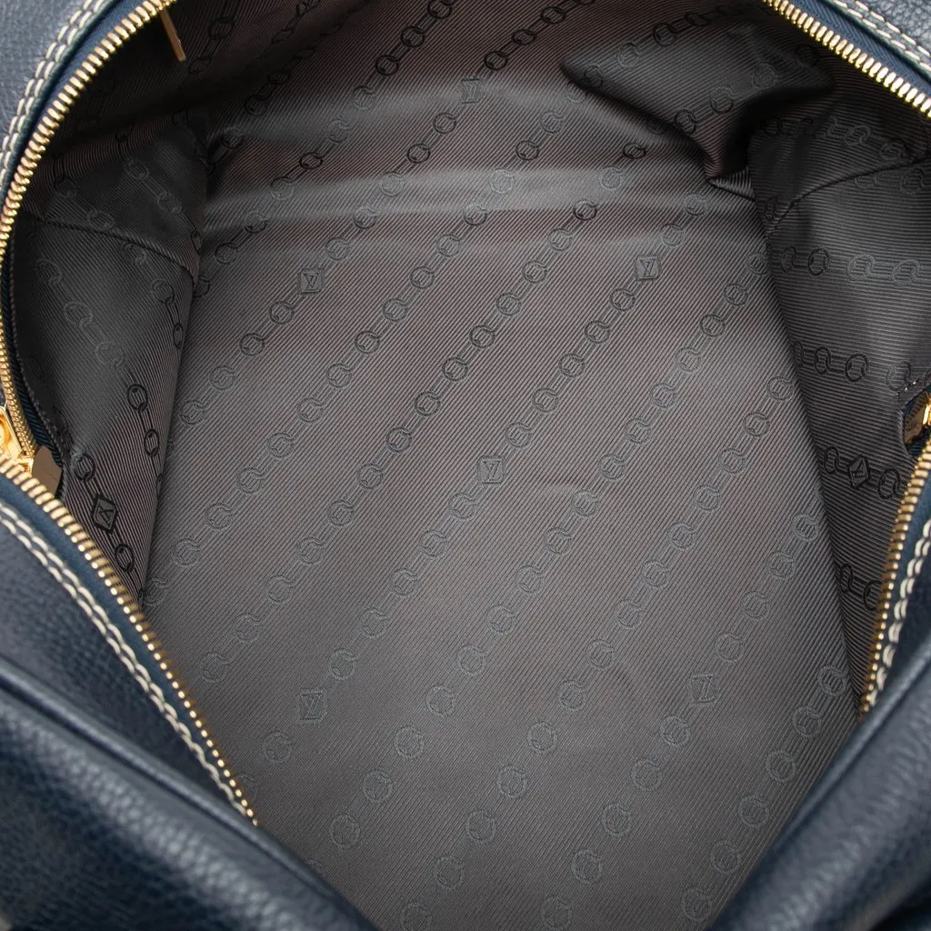 Louis Vuitton Tobago Carryall Blue Leather Good - Model View