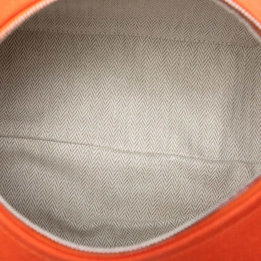Hermès Small Toile Bride A Brac Case Orange Very good - Model View