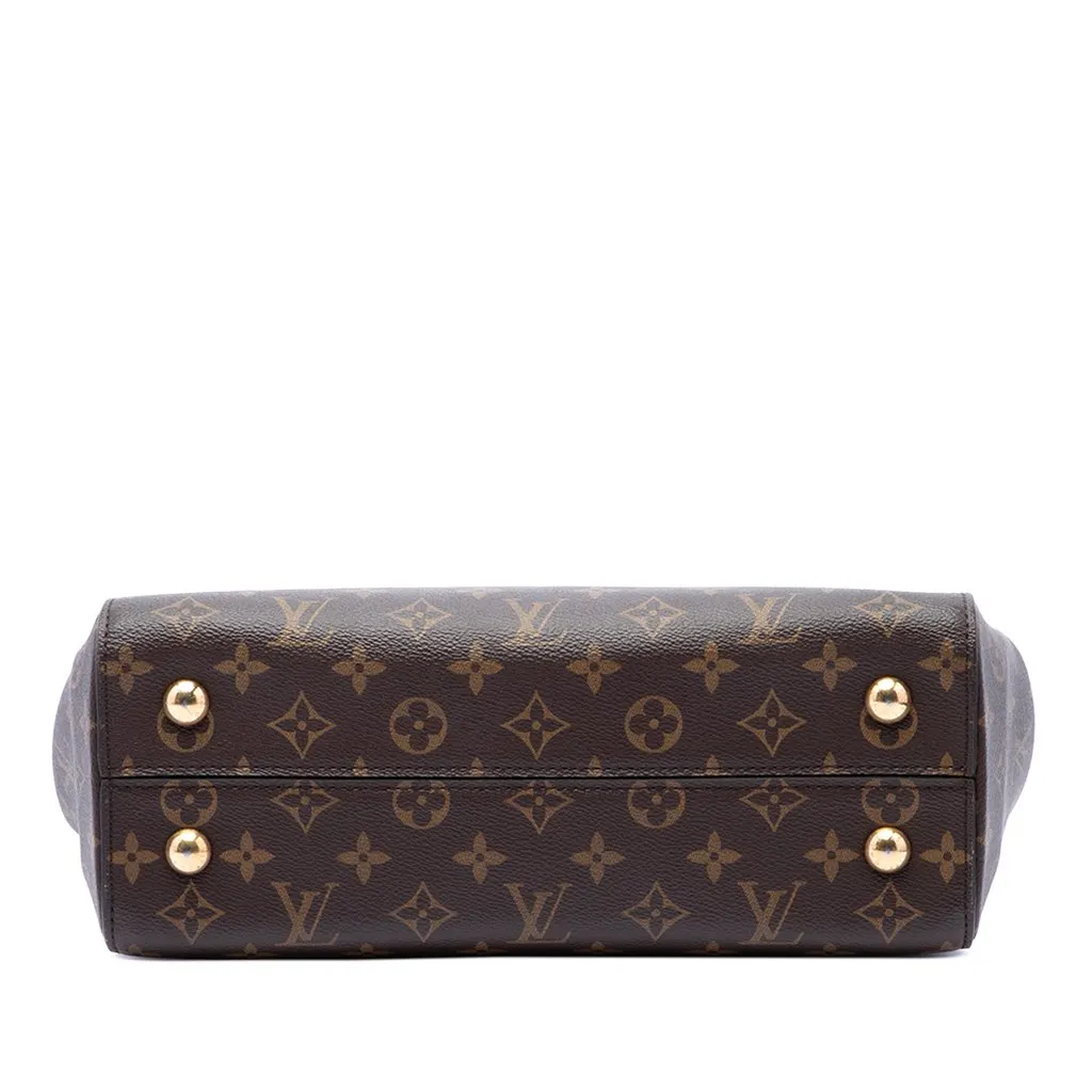 Louis Vuitton Monogram Cluny MM Brown Canvas Good - Inside View