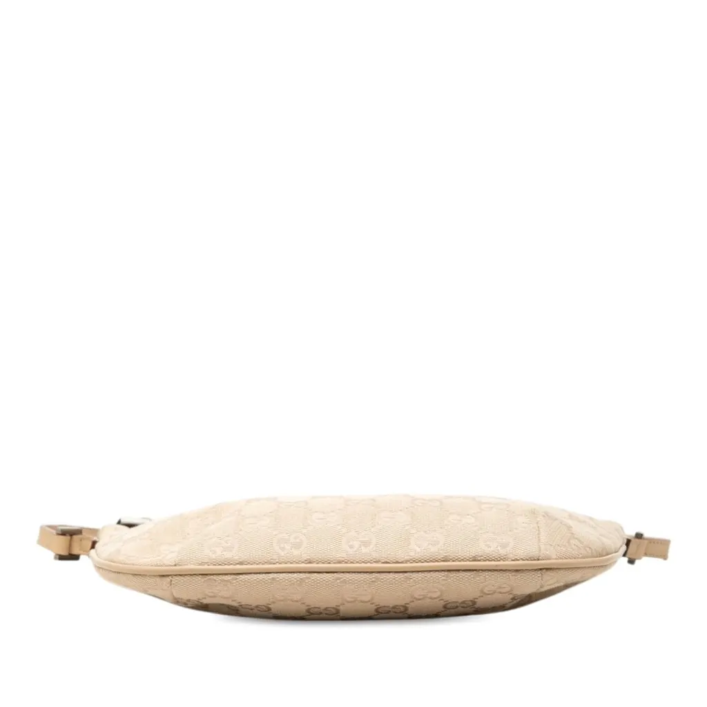 Gucci GG Canvas Shoulder Bag Beige Canvas Very good - Inside View
