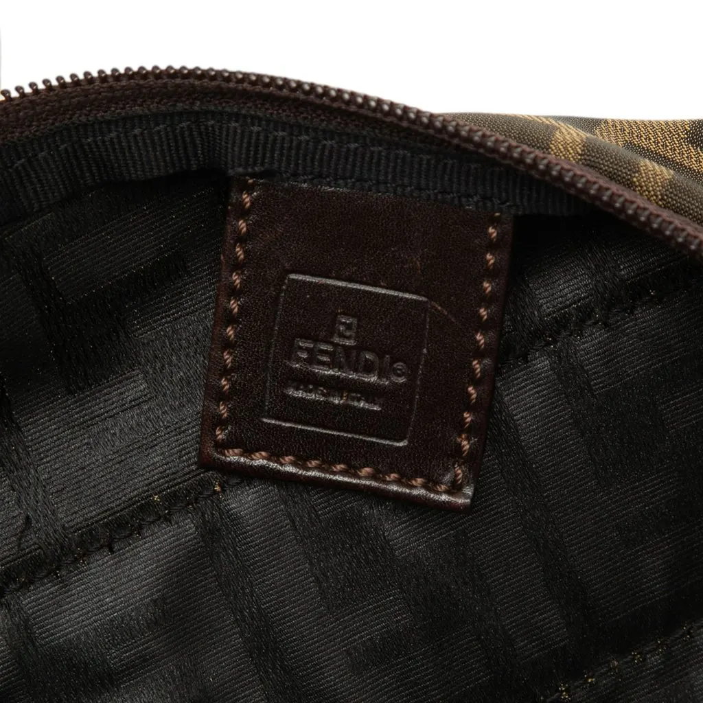 Fendi Zucca Canvas Handbag Brown Very good - Box View