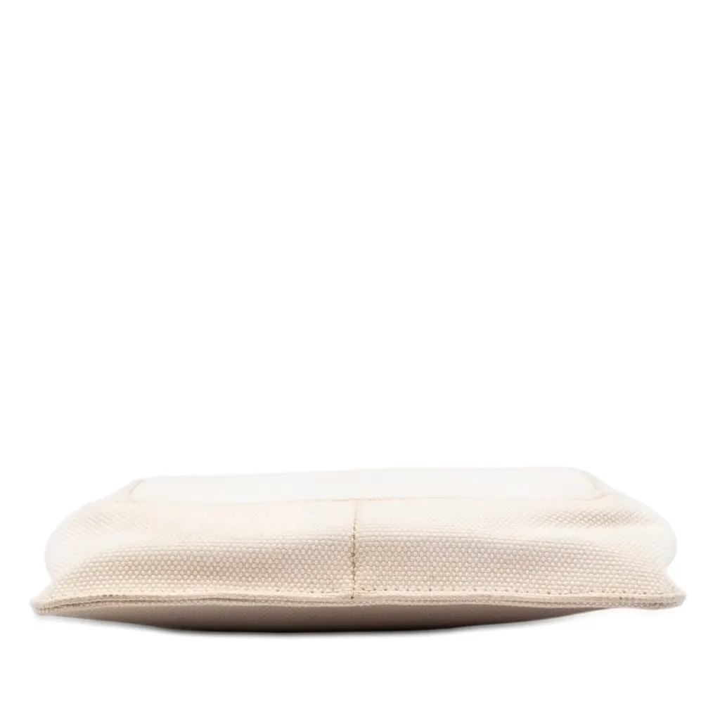 Fendi Canvas FF Crossbody White Very good - Inside View
