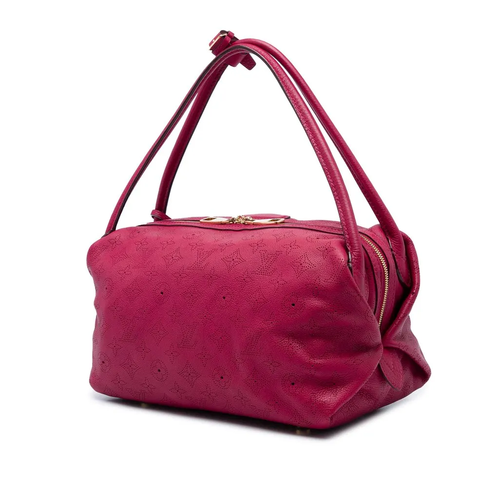 Louis Vuitton Monogram Mahina Galatea PM Pink Leather Very good - Back View