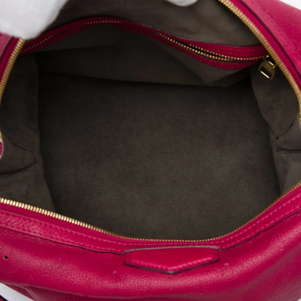 Louis Vuitton Monogram Mahina Galatea PM Pink Leather Very good - Model View
