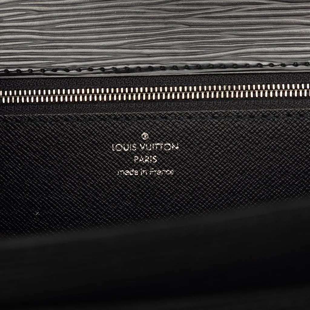 Louis Vuitton Epi Monceau 28 Black Leather Very good - Box View