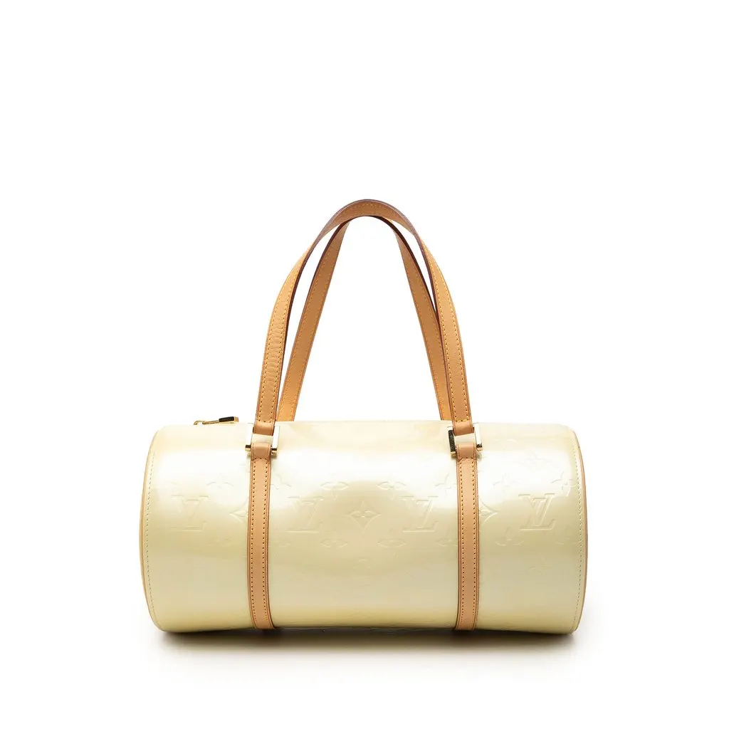 Louis Vuitton Monogram Vernis Bedford White Leather Very good - Front View