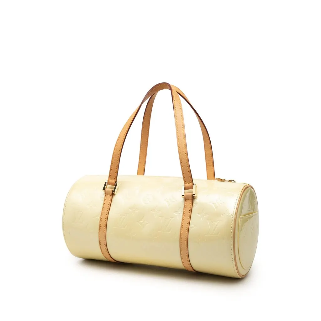 Louis Vuitton Monogram Vernis Bedford White Leather Very good - Back View