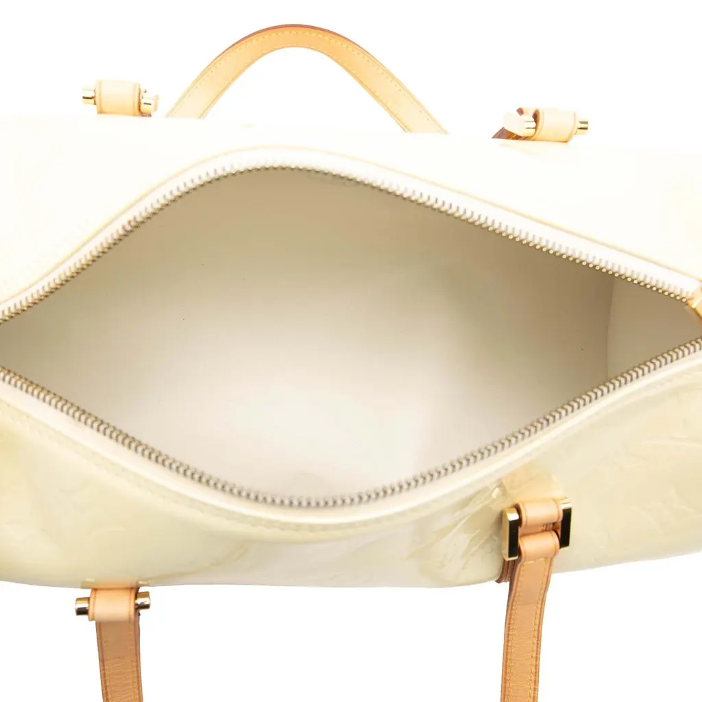 Louis Vuitton Monogram Vernis Bedford White Leather Very good - Model View