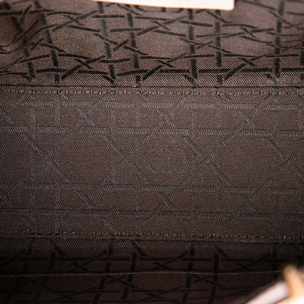 Dior Small Lambskin Cannage My ABCDior Lady Dior Pink Leather Very good - Model View