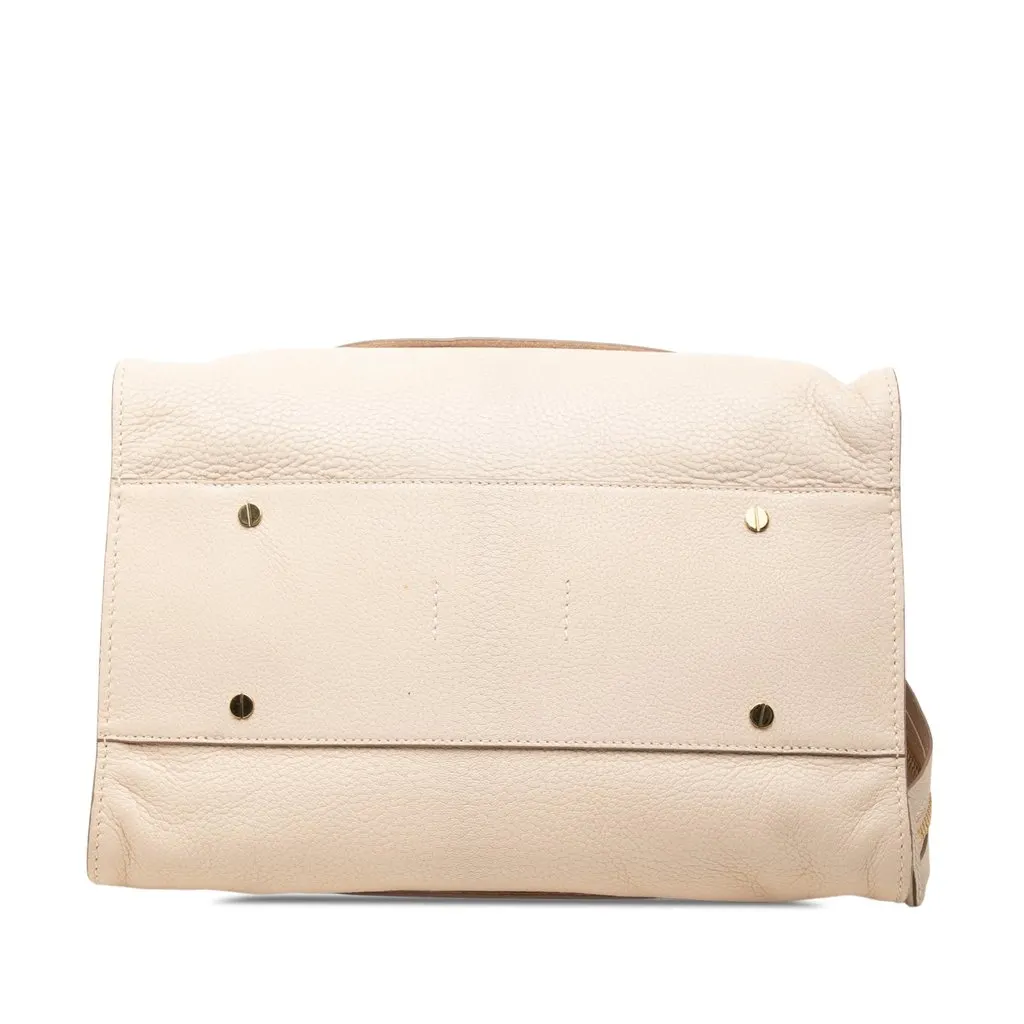 Chloé Medium Leather Everston Satchel Brown Leather Very good - Inside View