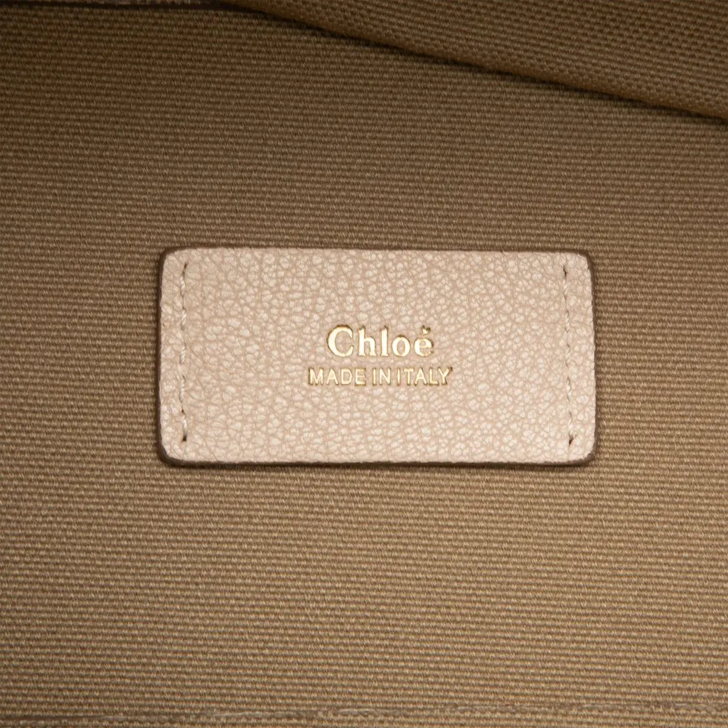 Chloé Medium Leather Everston Satchel Brown Leather Very good - Box View