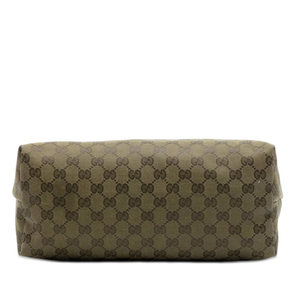 Gucci GG Canvas Web Crossbody Beige Very good - Inside View